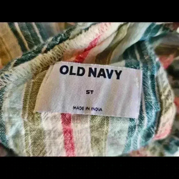 Charming Striped Dress with Puff Sleeves - Picture 3 of 4